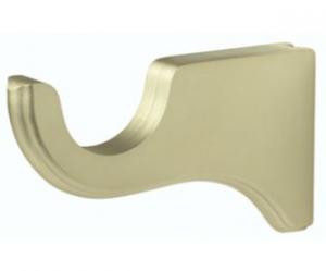 Kirsch 1-3/8" Wood Brackets 894 Satin Gold 6" Return